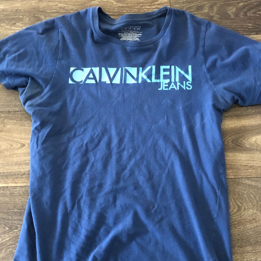Worn Calvin shirt